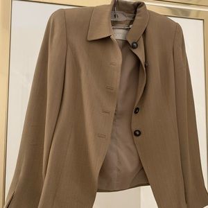 Vintage Oversized Jacket - Beige/Nude/Taupe